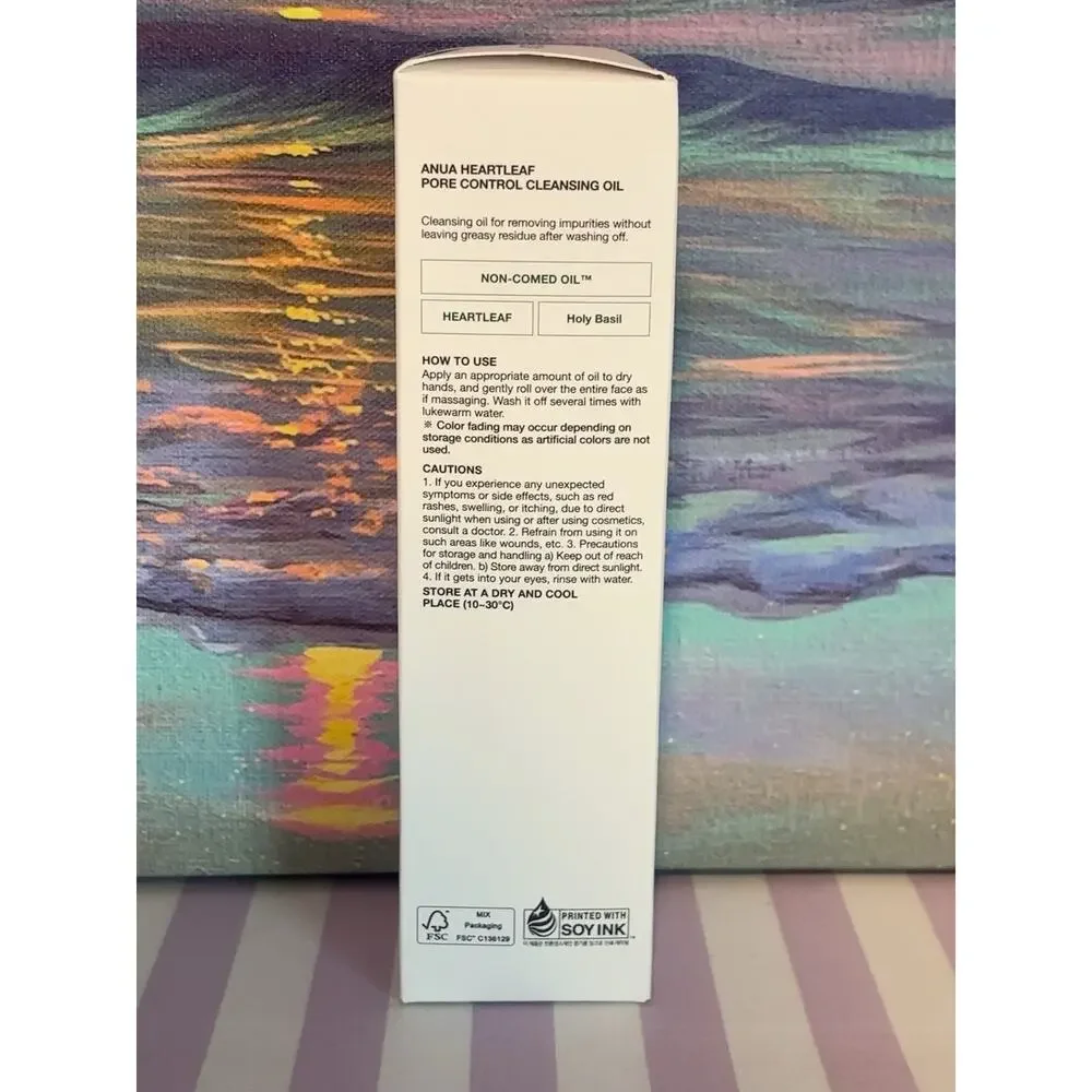 Anua Heartleaf Pore Control Cleansing Oil